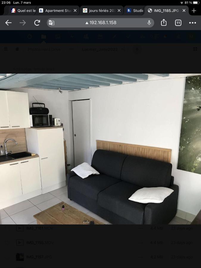 Studio coeur de Luc/Mer Luc-sur-Mer Exterior foto